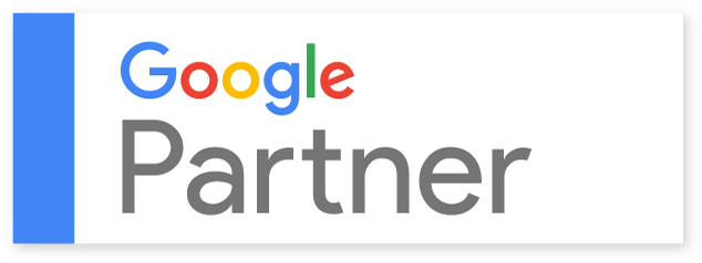 Certified Google Partner for Search Marketing, Analytics, and SEO.